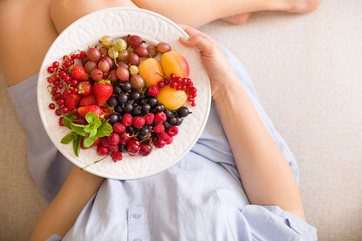 Alimentación en el embarazo fruta